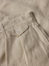 Riviera Linen Wide Leg Trouser