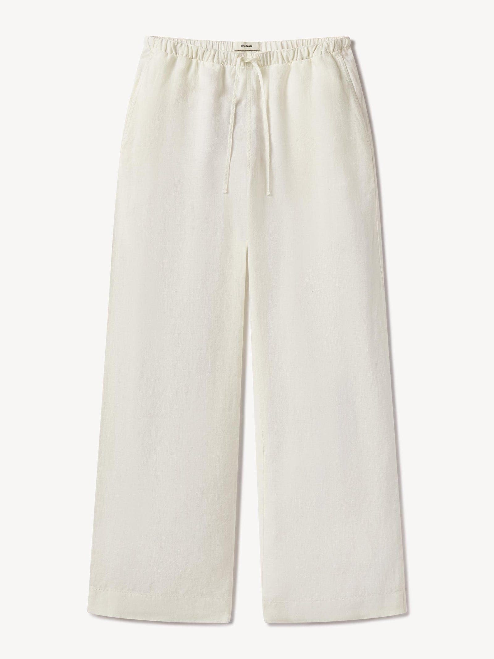 Crosshatch Linen Easy Pant