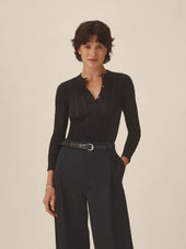 Keepsake Pointelle Henley
