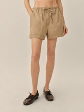 Putty Parachute Poplin Pull-On Short