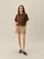 Lighthouse Linen Roll Neck Tee