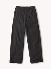 Washed Black At Ease Chino