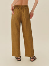 Sea Breeze Linen Pull On Pant