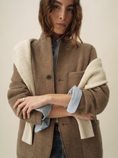 Felted Wool Chore Coat