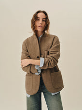Felted Wool Chore Coat