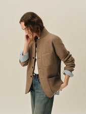 Felted Wool Chore Coat