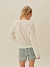 Lighthouse Linen Roll Neck