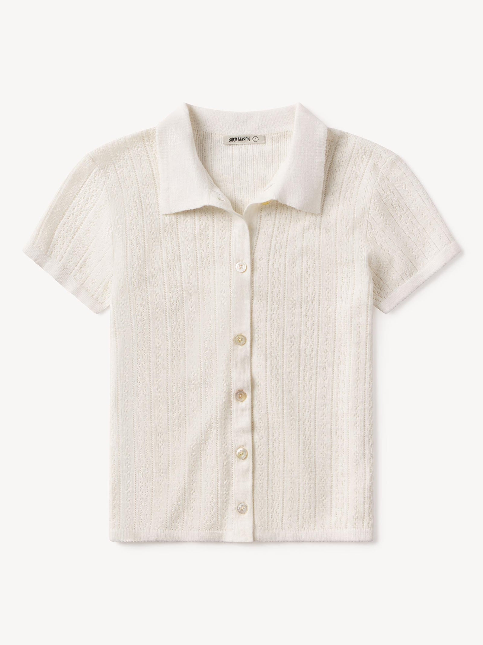 Coastal Linen Pointelle Polo