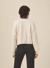 Natural California Cashmere Classic Crew