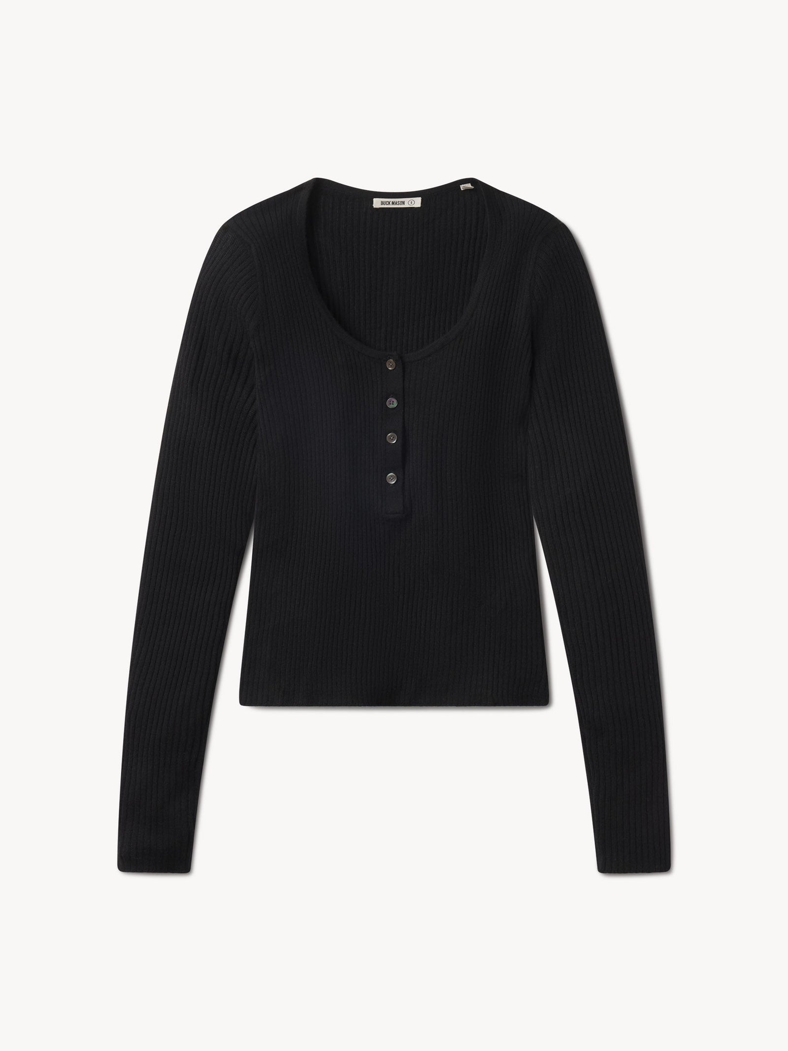 Featherweight Silk Cashmere Scoop Henley