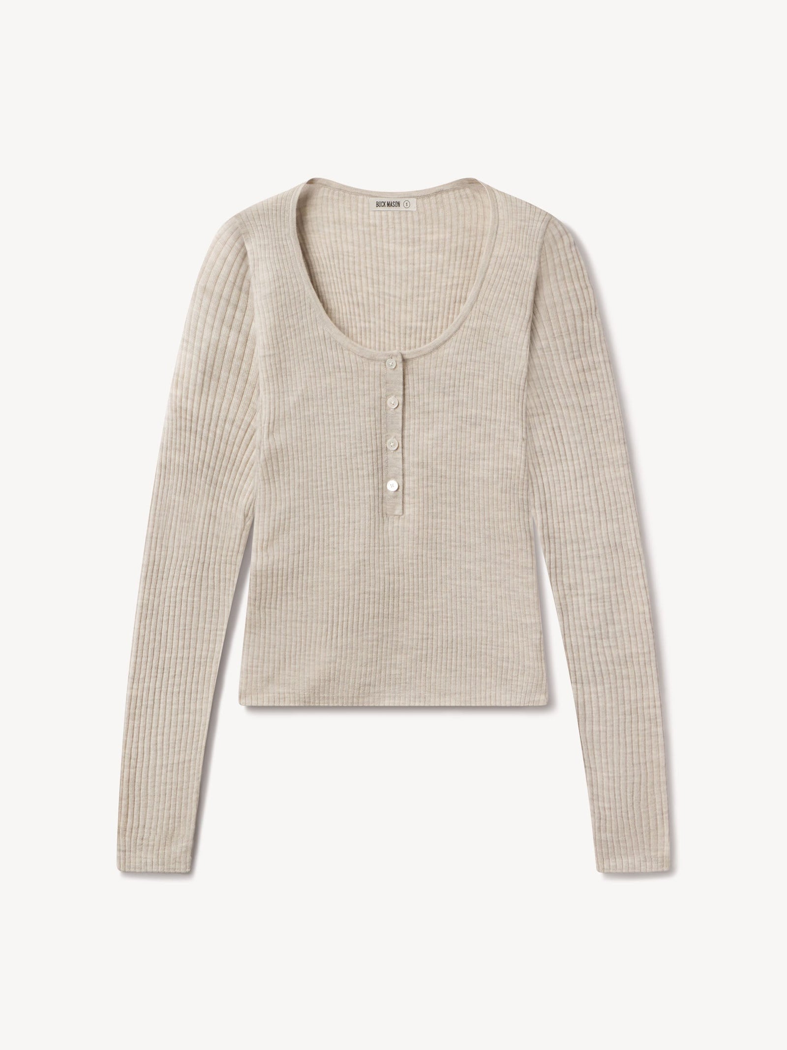 Featherweight Silk Cashmere Scoop Henley