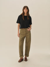 Lighthouse Linen Roll Neck Tee