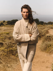 Felted Wool Blanket Coat