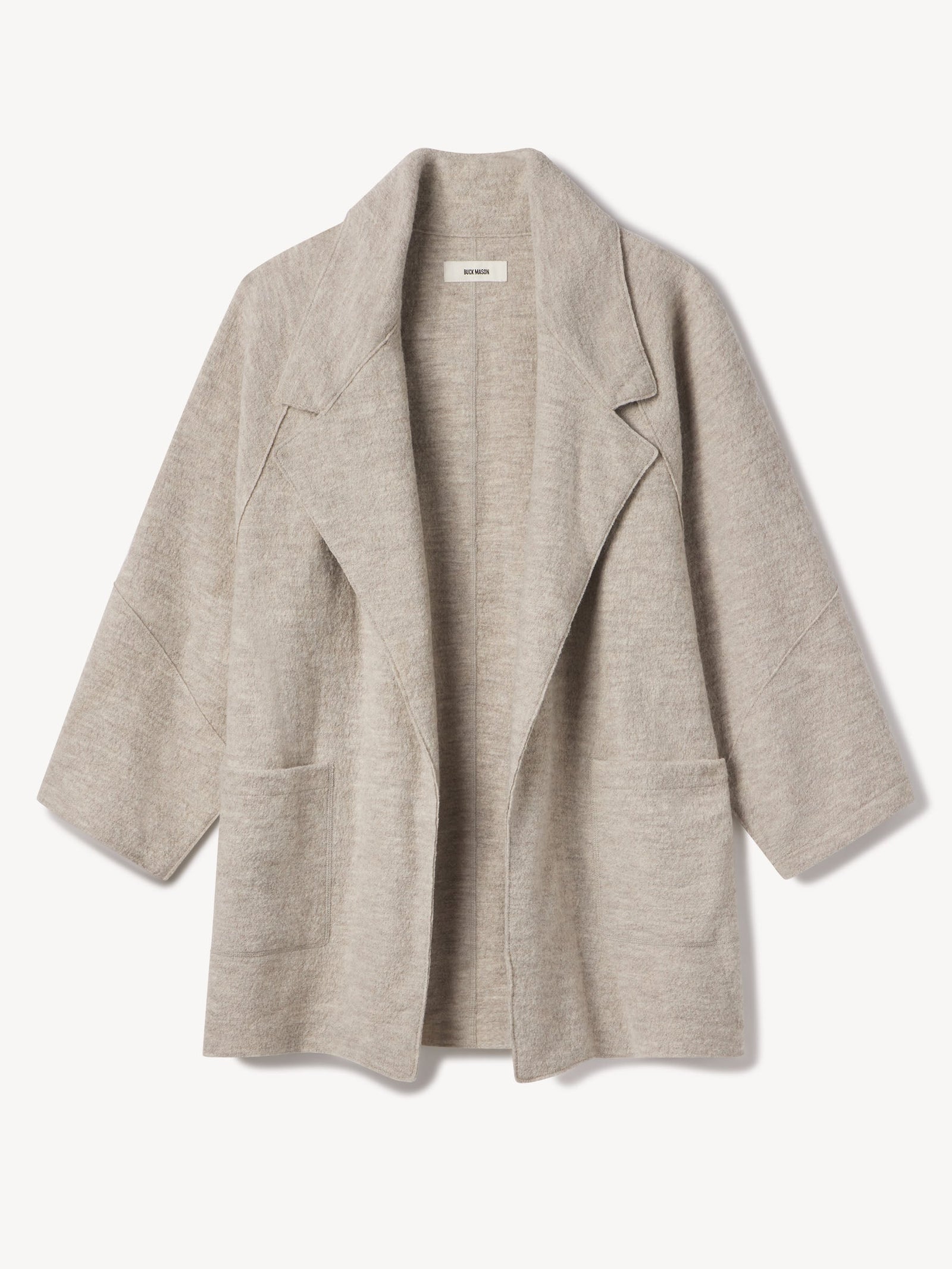 Felted Wool Blanket Coat