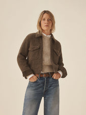 Felted Wool Rider Jacket