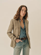 Hutton Linen Blazer
