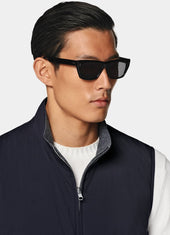 Reversible Light Padded Zip Vest