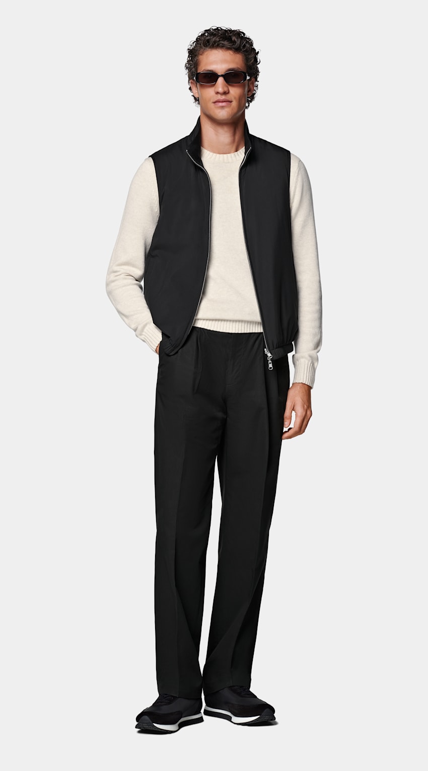 Reversible Light Padded Zip Vest