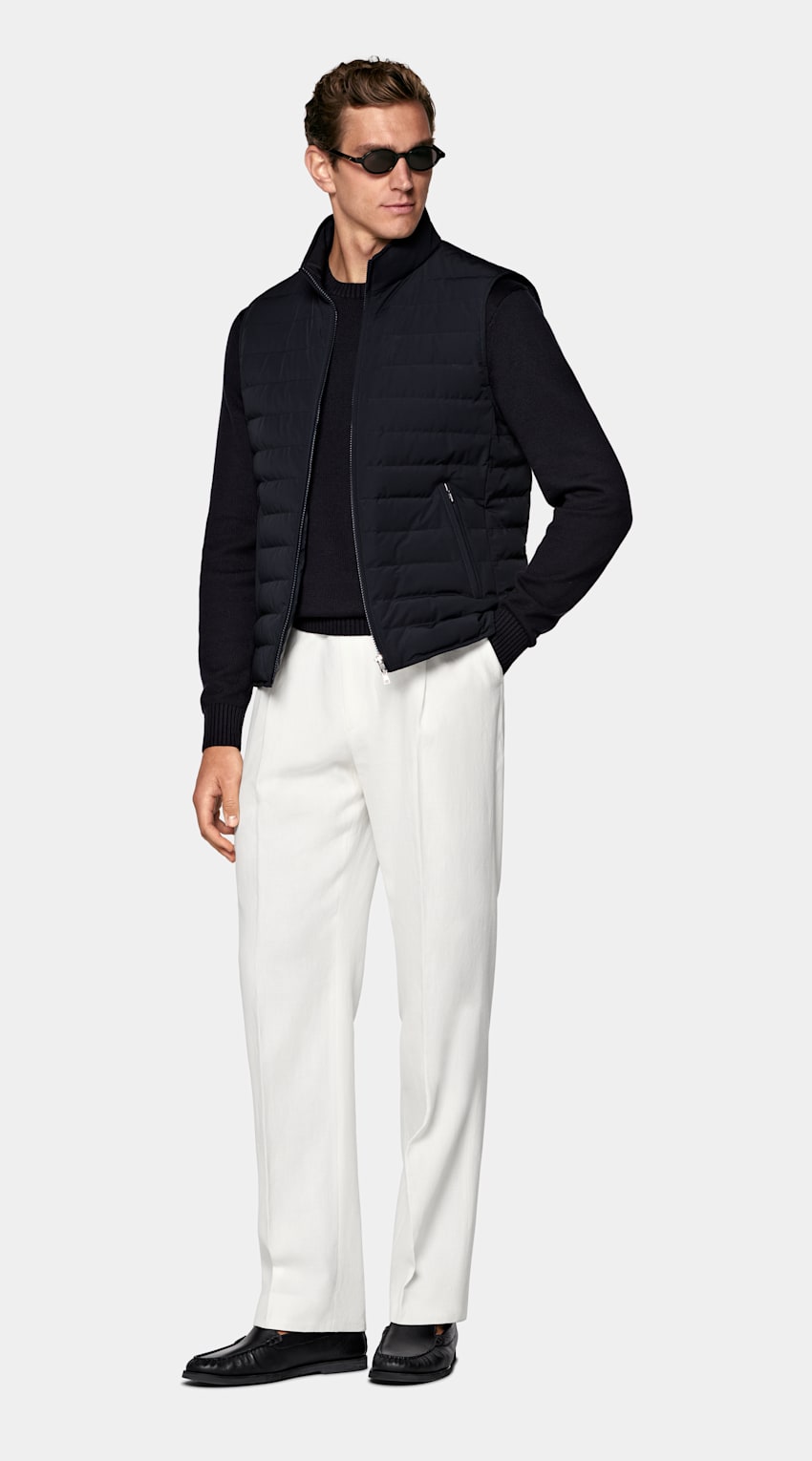 Padded Down Zip Vest