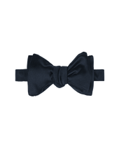 Bow Tie - Navy Satin