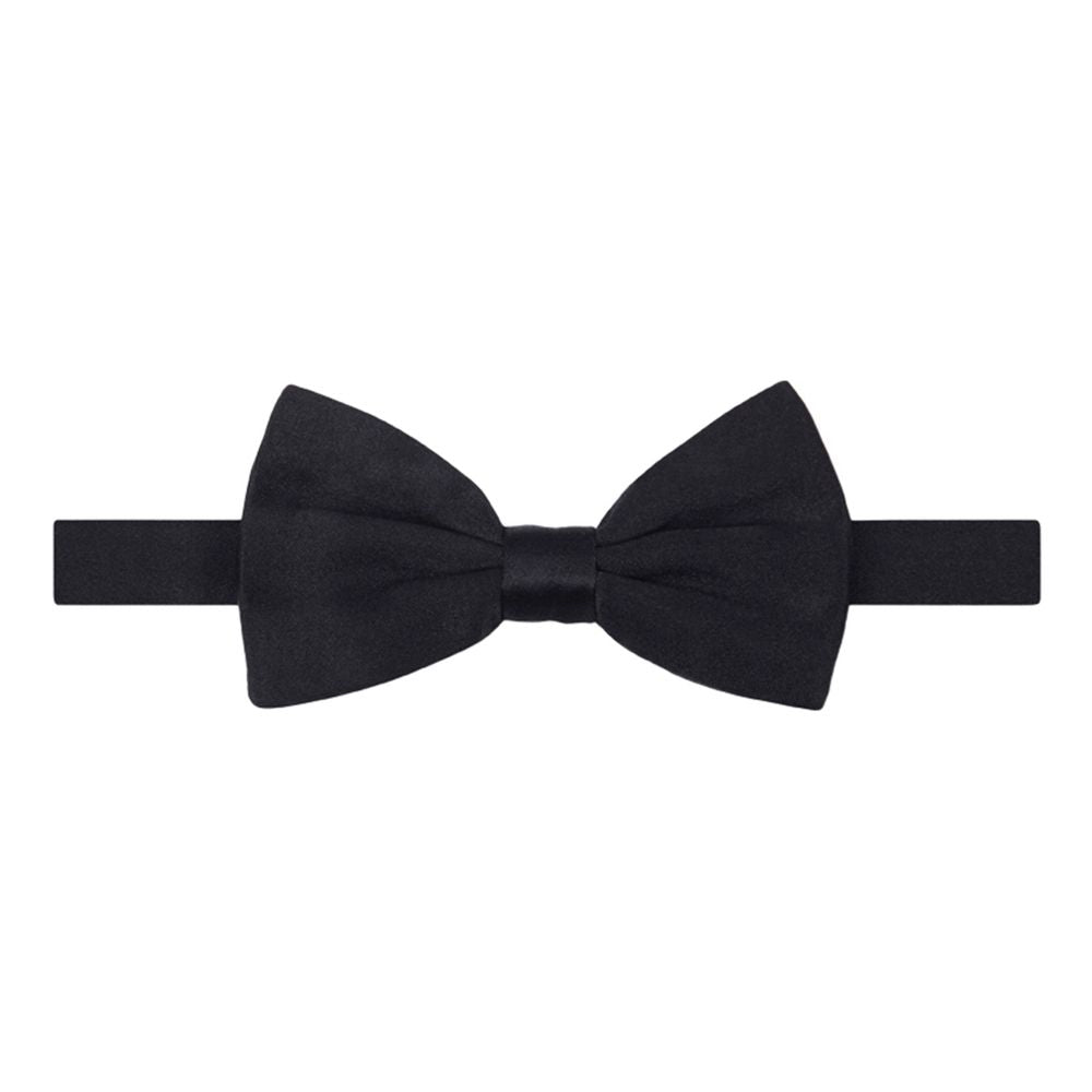 Noeud Papillon Noir En Soie