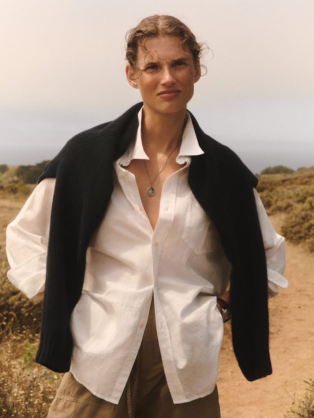 White Mainstay Cotton Shirt