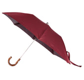 Polished Indonesian Malacca Folding Umbrella