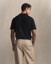 Ice Cotton Polo Black