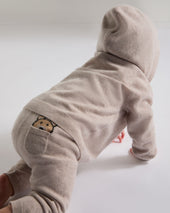 Cashmere Hoodie Oatmeal Brown