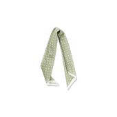 Bandana in Green Polka Dot Cotton