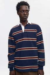 Barbarian Rugby in Harvard/Navy/Beige