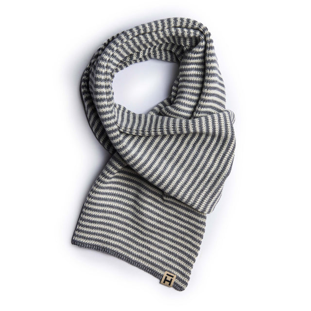 Scarf Fine Stripe - Merino Virgin Wool