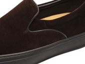 Shadow Limited Edition Beat Trainer In Dark Brown Suede