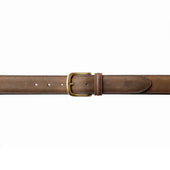 Belt Dark Brown Rough-Out Suede