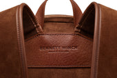 Suede Backpack Brown