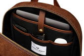 Suede Backpack Brown