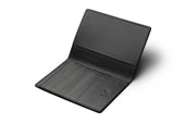 Suede Passport Wallet - Storm Grey