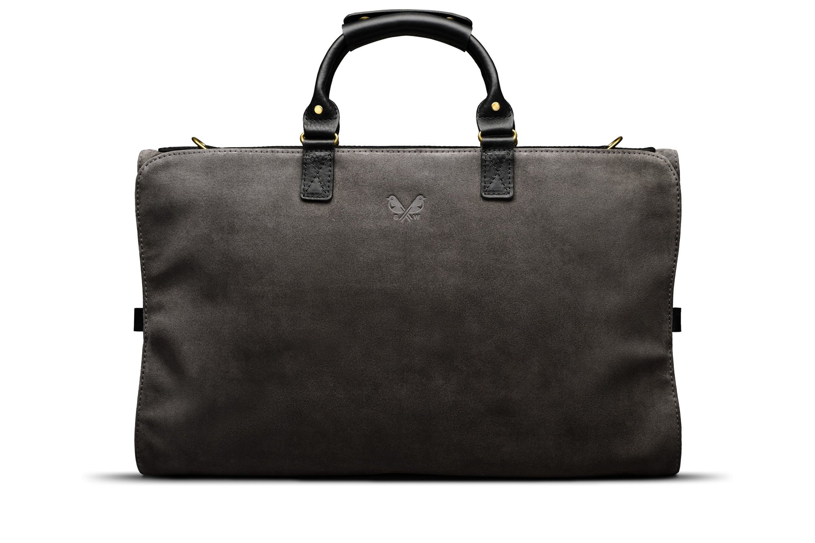 Suede Trifold Storm Grey
