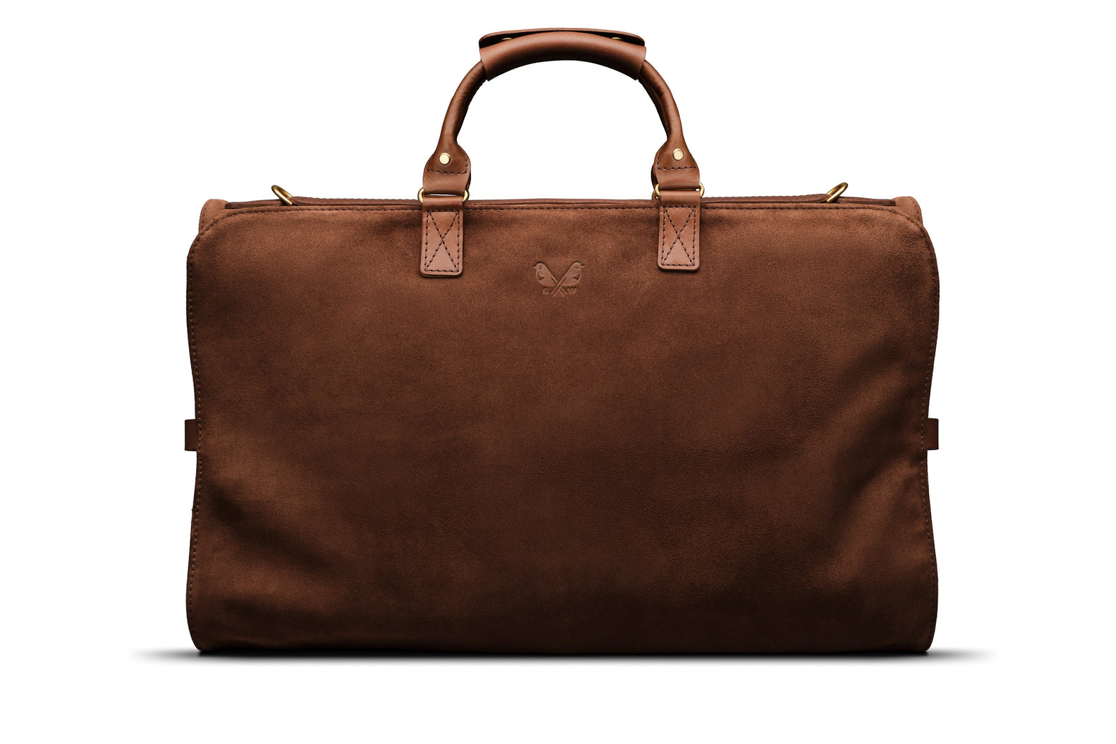Suede Trifold Brown