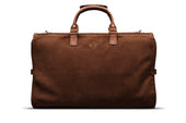 Suede Trifold - Tobacco Brown