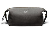 Suede Wash Bag Dopp Kit Storm Grey