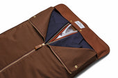 Suede Trifold Brown