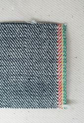 Berto Burkino 44 Indigo Selvedge Denim Fabric