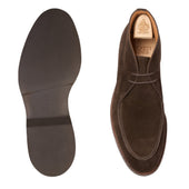 Bibury Dark Brown Suede
