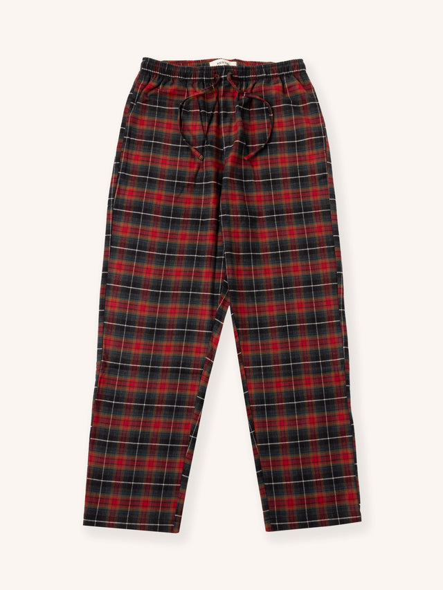 Birnam Pyjama Pant in Red Check