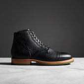 Garrison Boot Black Bison
