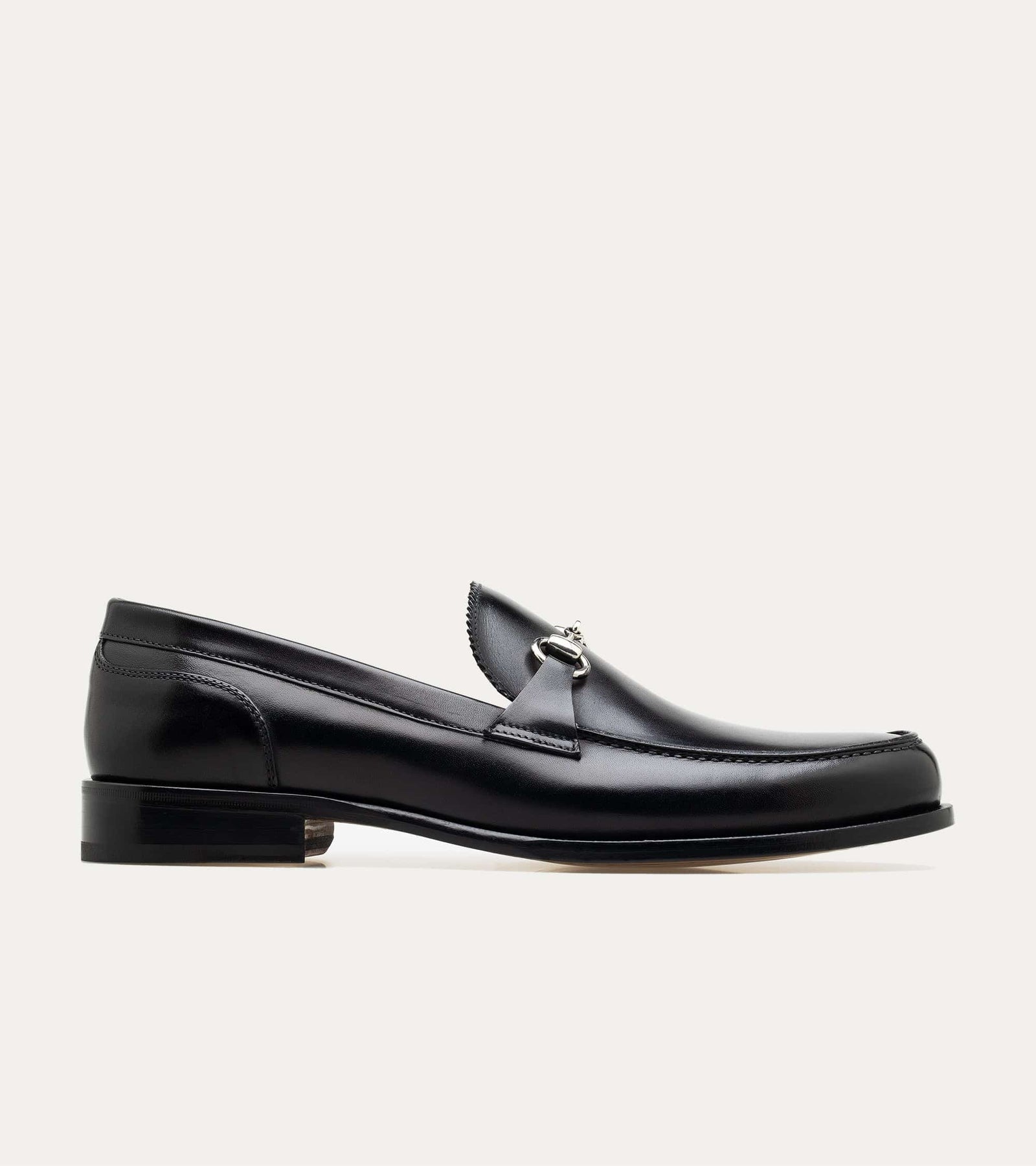 Simon W Bit Loafer In Leather