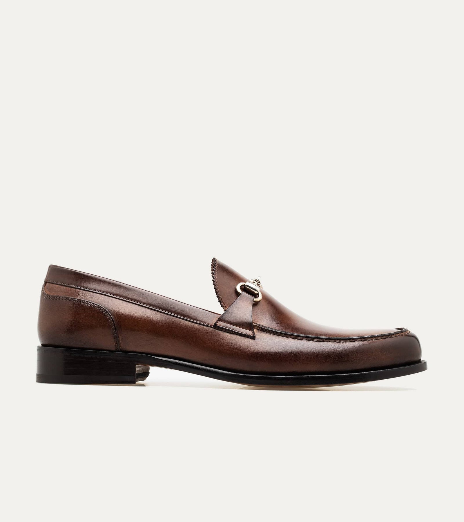 Simon W Bit Loafer In Leather