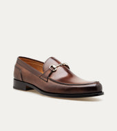 Simon W Bit Loafer In Leather