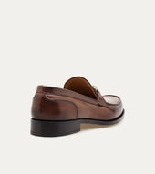 Simon W Bit Loafer In Leather